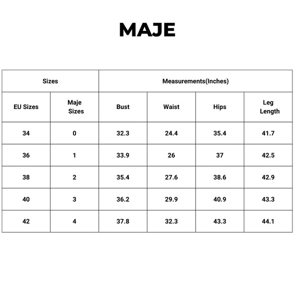 MAJE leather pants!! - Picture 4 of 4